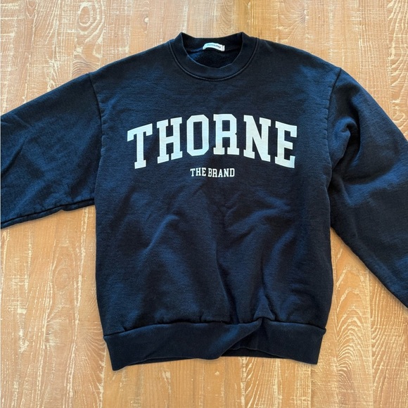 Thor Black Sweatshirt with White Lettering - Picture 3 of 6
